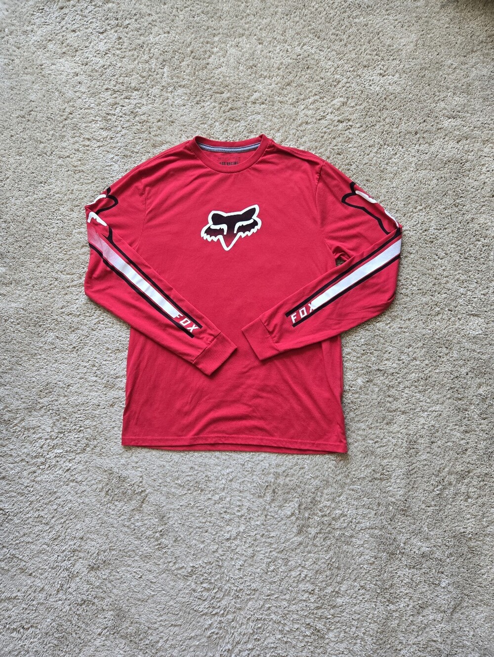 Fox Racing Long Sleeve Tee Size L Red